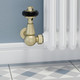FAR-CR-BB-LS04 - Faringdon Traditional Thermostatic Radiator Valve - Brushed Brass (Corner TRV) FAR-CR-BB-LS04 - Faringdon Traditional Thermostatic Radiator Valve - Brushed Brass (Corner TRV)